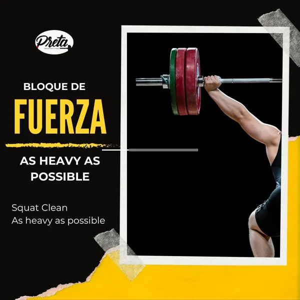 Bloque de Fuerza - Ambas Categorías - Levantamientos pesados CrossFit
